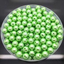 4mm-10mm Green Imitation Pearls Round Pearl Spacer Loose Beads DIY Jewelry Making Necklace Bracelet Earring Accessories 2024 - buy cheap