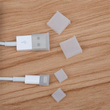 Siancs-puerto de carga de Cable de teléfono móvil, funda protectora de Cable Micro usb para evitar el óxido, para iphone y Android, 10 piezas 2024 - compra barato