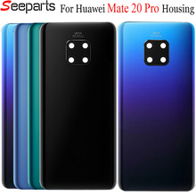 For Huawei Mate 20 Battery Cover Mate20 Pro Back Glass Panel For Huawei Mate 20 Lite Rear Door Housing Case With Camera Lens 2024 - buy cheap