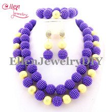 Luxury Indian african Beads Jewelry Set nigerian Wedding beads Jewelry Sets African beaded Jewelry Sets Free Shipping  E1077 2024 - buy cheap