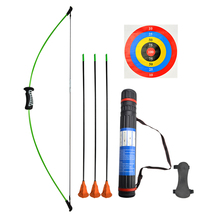 1Set Archery 15Ibs Recurve Bow Children Bow And Arrow Set Left And Right Hand For Children Shooting Practicing Accessories 2024 - buy cheap