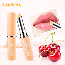 LANBENA Discolor Lip Balm Cherry flavor Hyaluronic Acid Moisturizing Nourishing Lip Plumper Natural Makeup Lipstick TSLM1 2024 - buy cheap
