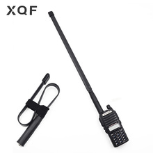 Foldable Tactical Antenna SMA-Female Dual Band 144/430MHz UHF VHF for Walkie Talkie Baofeng UV-82 UV-5R BF-888S UV-8HX Ham Radio 2024 - buy cheap