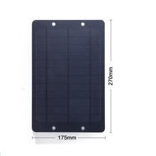 BUHESHUI 6V 6W Monocrystalline Solar Cell Solar Panel Battery Bicycle Sharing Share DIY Solar Charger 175*275MM Free Shipping 2024 - buy cheap