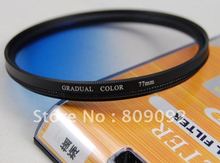 GODOX 77mm Gradual Blue Color Lens Filter 2024 - buy cheap