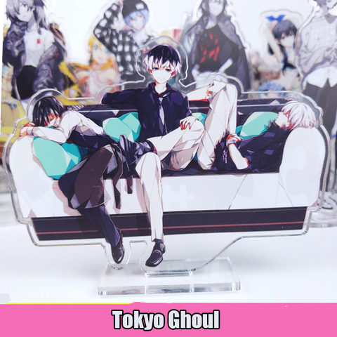 Buy Japan Anime Tokyo Ghoul Kaneki Ken Touka Kirishima Cosplay Double Side Acrylic Stand Figure Model Plate Desk Decor Xmas Gifts In The Online Store Lolitacos Store At A Price Of 15 71