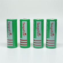 4Pcs TagsFire Rechargeable 18500 1800mAh 3.7V Li-ion Battery for Torch 2024 - buy cheap