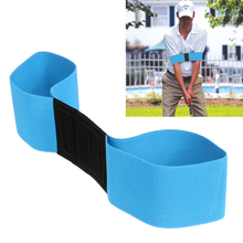 Golf Swing Trainer eginner Practicing Guide Gesture Alignment Training Aid Aids Correct Swing Trainer Elastic Arm Band Belt 2024 - buy cheap