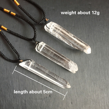 1pcs Natural stone white crystal pandent clear quartz Statement Crystal Necklace Irregular Charms for Jewelry Making 2024 - buy cheap