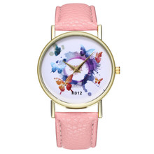 ZhouLianfa Fashion Women Quartz clock Watch Ladies Leather Strap Wristwatch Lady Korean Student Wrist Watches montre femme A4 2024 - buy cheap