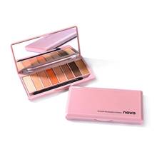 2017 new hot NOVO Brand 8Colors EyeShadow Palette Natural Shimmer Matte Eyes Shadow Cosmetics Naked Nude Basic Eye Shadow 2024 - buy cheap