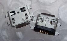 500pcs/lot micro 5pin charging port usb connector for Lenovo A789T A789 HUAWEI C8650 Y220T U880E C8812 S8600 G606 ZTE V880 U880 2024 - buy cheap