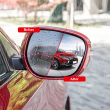 Автомобильная Водонепроницаемая противотуманная пленка, 2 шт., наклейка на окно, прозрачная наклейка для Mitsubishi Outlander ASX, автомобильные наклейки 2024 - купить недорого