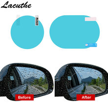 2PCS/Set Anti Fog Car Mirror Window Clear Film Anti-glare Car Rearview Mirror Protective Film Waterproof Rainproof Car Sticker 2024 - buy cheap