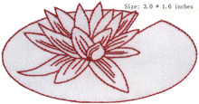 Flor vermelha 3.0 "de largura patch bordado para patches etiquetas/costura-em rótulos/marca 2024 - compre barato