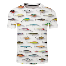 Funny T-shirt 3d Tropical Fish Printed T Shirts Men Women Short Sleeve Tee Tops Hip Hop Streetwear Plus Size 3XL-7XL Casual Tee 2024 - buy cheap