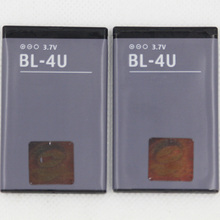 20 шт./лот BL-4U батарея для Nokia E66 E75 5730XM 5530XM 5250 1000mah 2024 - купить недорого