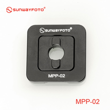 Sunwayfoto MPP-02 Mini-pacote placa Placa Companheiro para junta 2 Tripé Grampos 2024 - compre barato
