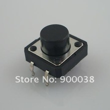 200pcs Vertical through hole Tact Switch DIP Type 12x12x5 Push Button Rohs Tactile Switch 2024 - buy cheap