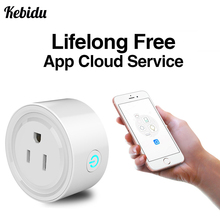 Kebidu New Home Smart Timing Socket Wireless Outlet WIFI Power Socket Plug US Plug APP Control Function for iPhone Android 2024 - buy cheap