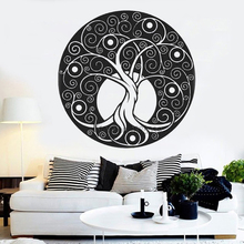 Tree Of Life Nature Circle Stickers Room Art Decor Wall Sticker For Kids Room Unique Decor Murals Wall Decals Removable LC1024 2024 - buy cheap