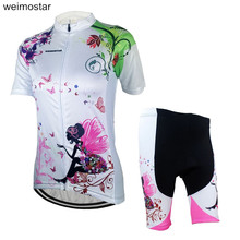 WEIMOSTAR Женская велосипедная команда Велоспорт Джерси/Велоспорт комплекты одежды спортивная одежда велосипед Roupa Ciclismo уличная одежда для верховой езды CD6710 2024 - купить недорого