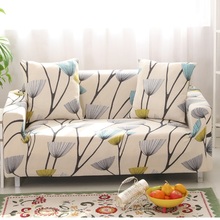 Dandelion Printing Stretch Sofa Cover Elastic Couch Cover Loveseat Chair L style Sofa Case For Living Room Home Decor 15 Styles 2024 - buy cheap