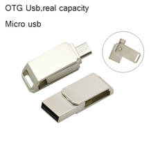 New OTG USB Flash Drive 8GB 16GB 32GB USB Pen Drive OTG External Micro USB Stick Memory Full Capacity Pendrive Metal U Disk 2024 - buy cheap