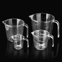 Kitchen Gadgets Practical Transparent Plastic Measuring Cup Beaker With Calibrated Tools 2024 - buy cheap