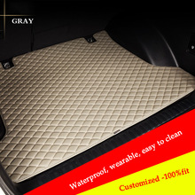 HLFNTF Custom Car Trunk Mat For for Audi a4 b6 a6 c5 b8 A6L R8 Q3 Q5 Q7 S4 Quattro A1 A2 A3 A4 A6 A8 car styling car accessores 2024 - buy cheap