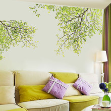 Pegatina de pared de árbol grande familiar, arte de vinilo para decoración del hogar, calcomanías de pared para sala de estar, DIY, decoración de ramas, habitación, 60x90cm 2024 - compra barato