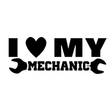 Автомобильная наклейка «Я люблю моего механика», виниловая оболочка автомобиля, будьте разными креативными, Классические Современные наклейки 2024 - купить недорого