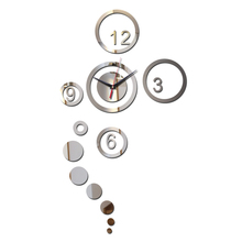 New Quartz Watch Wall Clock Clocks Reloj De Pared Horloge Large Decorative Duvar Saati Living Room Europe Acrylic Diy 3d 2024 - buy cheap
