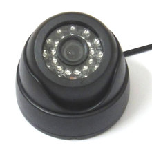 1/3 "420TVL SONY CCD IR цветная CCTV Крытая купольная камера безопасности 24 светодиода ночного видения 2024 - купить недорого