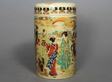 Exquisite Chinese Classical Traditional Folk Art Porcelain Handwork Belle Pot 2024 - buy cheap