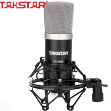 Takstar-micrófono de condensador PC-K500, profesional, Personal, para ordenador, grabación de estudio, transmisión de canciones K 2024 - compra barato