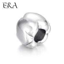 Stainless Steel Beads Pumpkin Shaped 5mm Hole Metal European Bead Supplies DIY Jewelry Handmade Crafts Bracelet Accessories 2024 - buy cheap