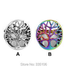 Wholesale Colorful Claddagh Style Life Tree Ring Stainless Steel Jewelry Fashion Celtic Knot Motor Biker Ring Women SWR0418A 2024 - buy cheap