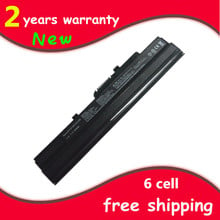 Juyaning 5200mAh Laptop battery BTY-S11 BTY-S12 For Msi X100 X100-G X100-L Akoya Mini E1210 Wind U100 U90 Wind12 U200 U210 U230 2024 - buy cheap