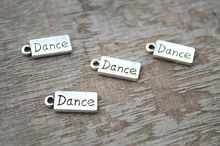 25pcs-- Dance Charms Antique Tibetan silver Dance Charms pendants ,DIY Supplies 17x18mm 2024 - buy cheap