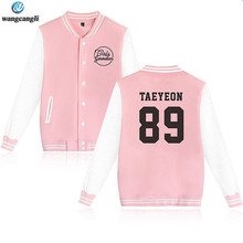 Kpop jaqueta bomber snsd, casaco de beisebol estampado pela geração, jaqueta de outono, estilo hip hop 2024 - compre barato