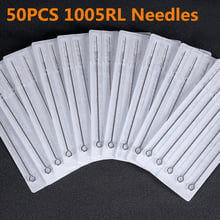 50pcs/Lot Professional Tattoo Needles 5RL Disposable Assorted Sterile 5 Round Liner Needles For Tattoo Body Art Free Shipping 2024 - buy cheap