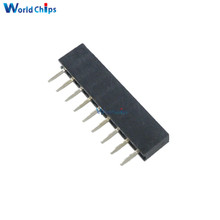 10PCS 1x9 Single Row 9 Pins PCB Socket Female Header 2.54MM 2024 - buy cheap