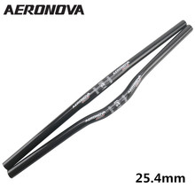 AERONOVA-Manillar Horizontal de bicicleta, accesorio de fibra de carbono, 25,1-26,5, 25,4 2024 - compra barato