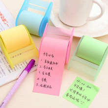 Candy Color Tape Sticky Note Memo Pad Message Write School Office Stationery DIY Notepad Planner Teak Out Paper N Times Sticker 2024 - buy cheap