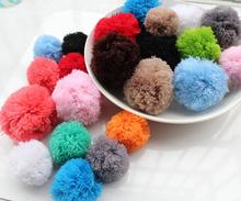 120pcs of 40mm-60mm mix size,mix color, large Pom Pom ball, yarn pom balls, kid,decoration, party pom handmade 2024 - buy cheap