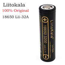 4 PCS HK Lii - 32 a LiitoKala 3.7 V 18650 3200 mAh para  10 a Li - ion Bateria Recarregavel e - 18650 Bateria BICICLETA El 2024 - buy cheap