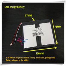 Batería de iones de litio de polímero para tableta, pc, altavoz de teléfono móvil, 3,7 V, 6000mAH, 3713078 2024 - compra barato