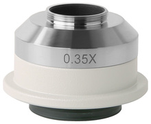 Nikon-Adaptador de montaje en C para microscopio, lente CCD CMOS, NK035XC, 0,35x 2024 - compra barato