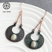 Hotsale Vintage Jewelry Earrings For Women Geometric Goth Dangle Pendientes Alloy Big Hanging Accessories Fashion Christmas Gift 2024 - buy cheap